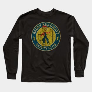 RETRO STYLE - reddy kilowattsafety club 70s Long Sleeve T-Shirt